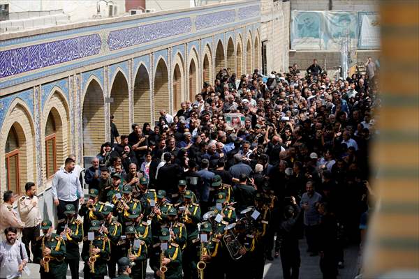 Funeral for Revolutionary Guard killed in Israeli attack on Iran