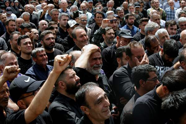 Funeral for Revolutionary Guard killed in Israeli attack on Iran