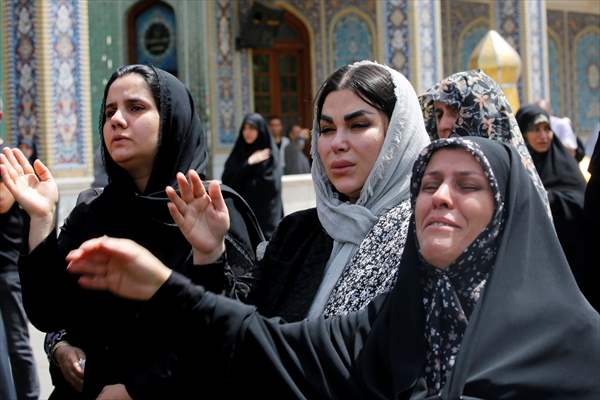 Funeral for Revolutionary Guard killed in Israeli attack on Iran