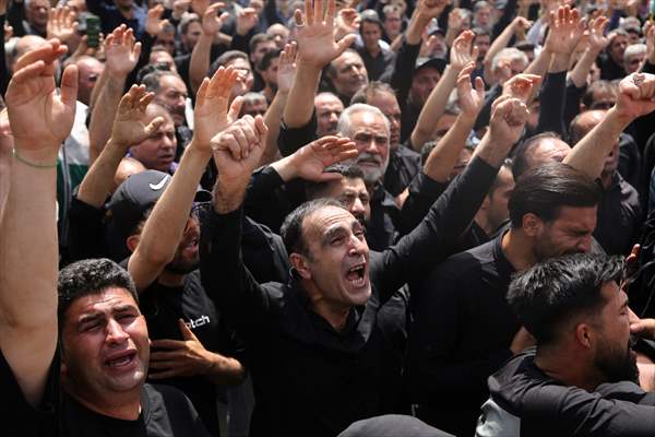 Funeral for Revolutionary Guard killed in Israeli attack on Iran