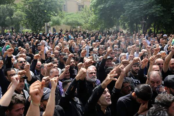 Funeral for Revolutionary Guard killed in Israeli attack on Iran