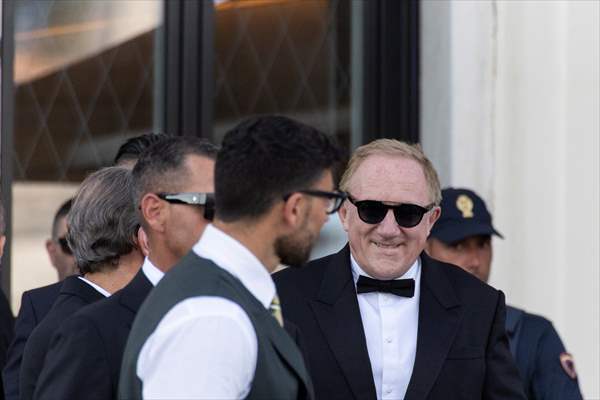 Billionaire entrepreneur Jeff Bezos' wedding in Venice