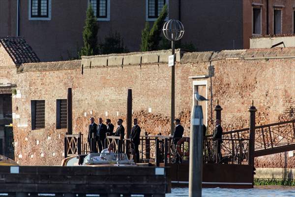 Billionaire entrepreneur Jeff Bezos' wedding in Venice