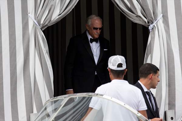 Billionaire entrepreneur Jeff Bezos' wedding in Venice