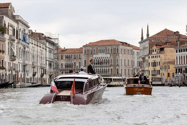 Billionaire entrepreneur Jeff Bezos' wedding in Venice