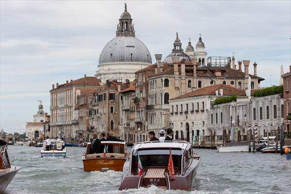 Billionaire entrepreneur Jeff Bezos' wedding in Venice