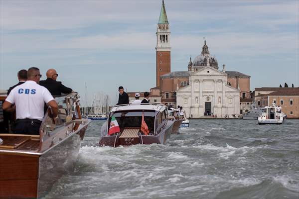 Billionaire entrepreneur Jeff Bezos' wedding in Venice