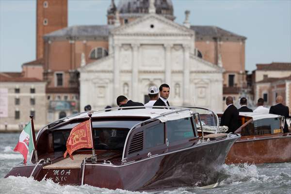 Billionaire entrepreneur Jeff Bezos' wedding in Venice
