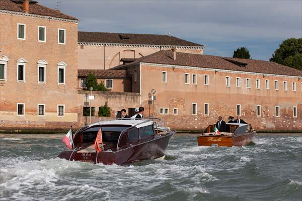 Billionaire entrepreneur Jeff Bezos' wedding in Venice