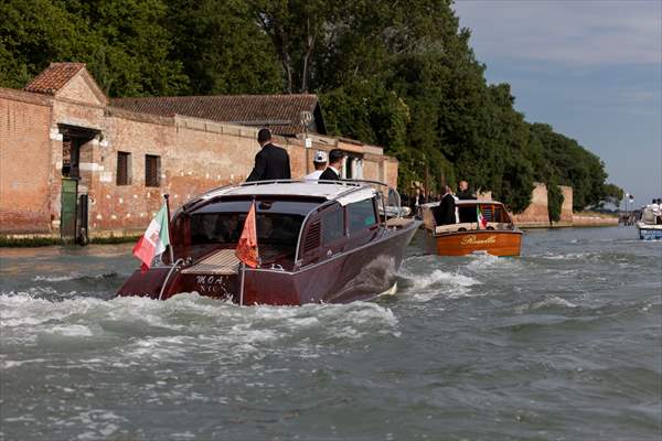 Billionaire entrepreneur Jeff Bezos' wedding in Venice