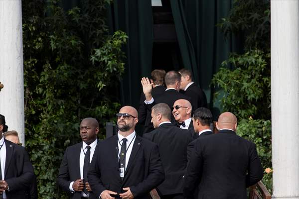 Billionaire entrepreneur Jeff Bezos' wedding in Venice