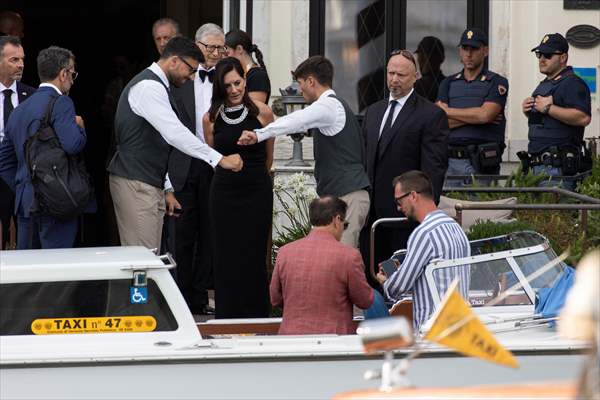 Billionaire entrepreneur Jeff Bezos' wedding in Venice