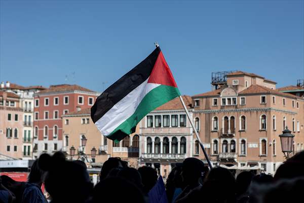 Venice activists call for ‘No Bezos, No War’ march to protest billionaire’s wedding