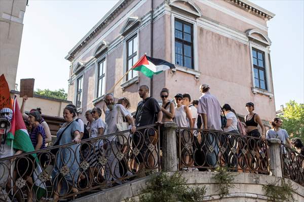 Venice activists call for ‘No Bezos, No War’ march to protest billionaire’s wedding