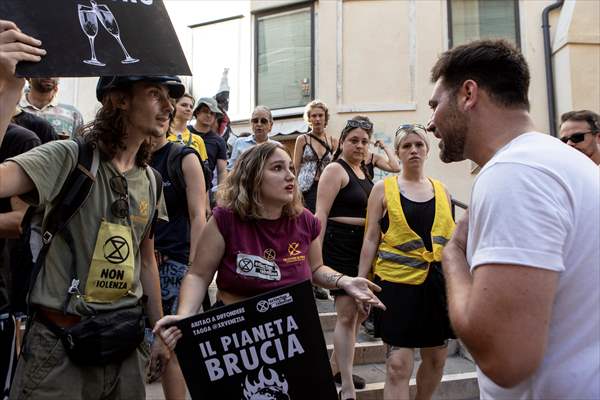 Venice activists call for ‘No Bezos, No War’ march to protest billionaire’s wedding