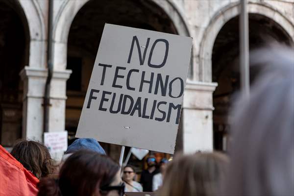 Venice activists call for ‘No Bezos, No War’ march to protest billionaire’s wedding