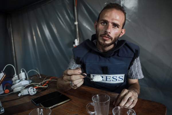 Gazan journalist begins hunger strike to expose starvation in Gaza