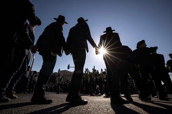 Israel arrests 3 ultra-Orthodox men for dodging military draft in first-ever police action