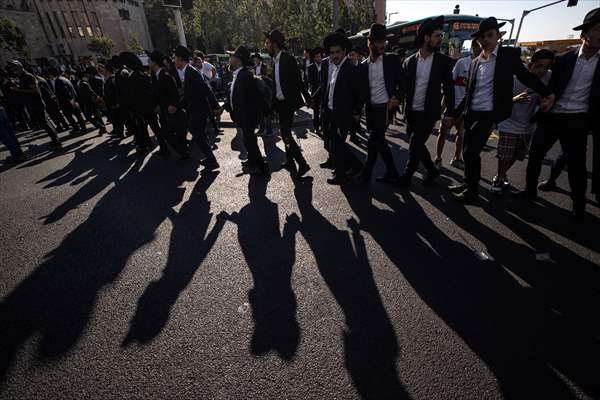 Israel arrests 3 ultra-Orthodox men for dodging military draft in first-ever police action