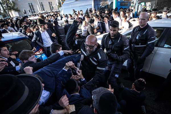 Israel arrests 3 ultra-Orthodox men for dodging military draft in first-ever police action