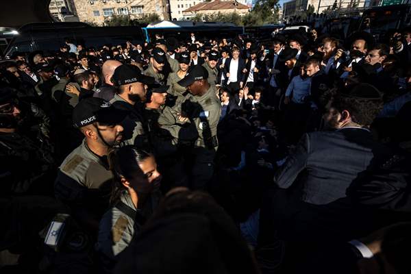 Israel arrests 3 ultra-Orthodox men for dodging military draft in first-ever police action