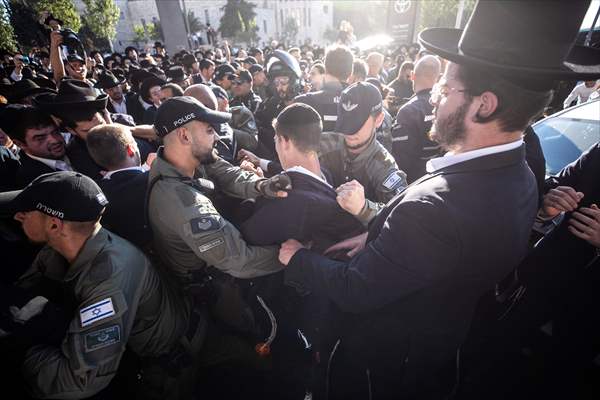 Israel arrests 3 ultra-Orthodox men for dodging military draft in first-ever police action