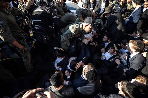 Israel arrests 3 ultra-Orthodox men for dodging military draft in first-ever police action