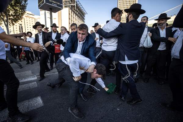 Israel arrests 3 ultra-Orthodox men for dodging military draft in first-ever police action