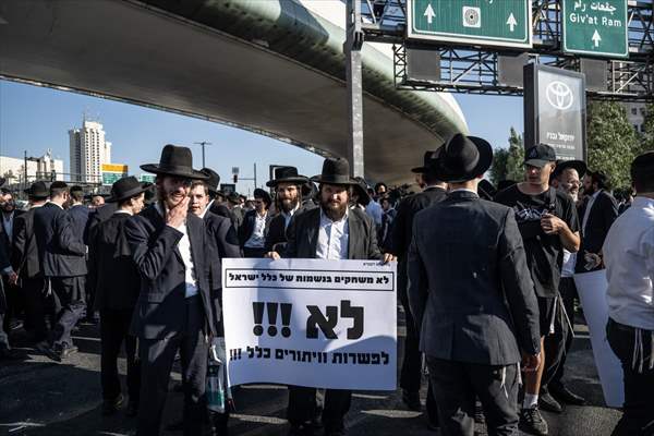Israel arrests 3 ultra-Orthodox men for dodging military draft in first-ever police action