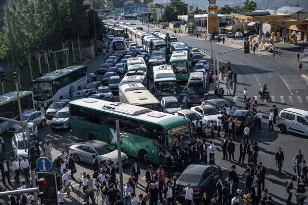 Israel arrests 3 ultra-Orthodox men for dodging military draft in first-ever police action