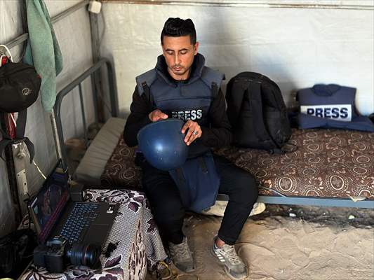 Gazze’de açlıkla mücadele eden AA serbest habercileri insani krizi aktarmayı sürdürüyor