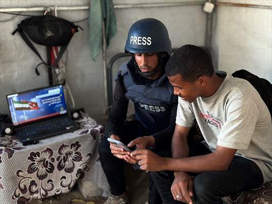 Gazze’de açlıkla mücadele eden AA serbest habercileri insani krizi aktarmayı sürdürüyor