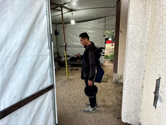 Gazze’de açlıkla mücadele eden AA serbest habercileri insani krizi aktarmayı sürdürüyor