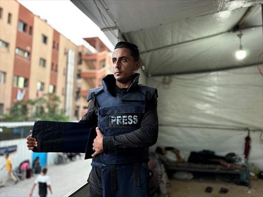 Gazze’de açlıkla mücadele eden AA serbest habercileri insani krizi aktarmayı sürdürüyor