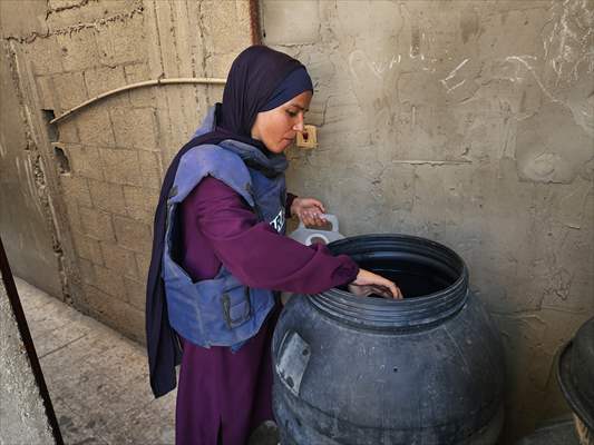 Gazze’de açlıkla mücadele eden AA serbest habercileri insani krizi aktarmayı sürdürüyor