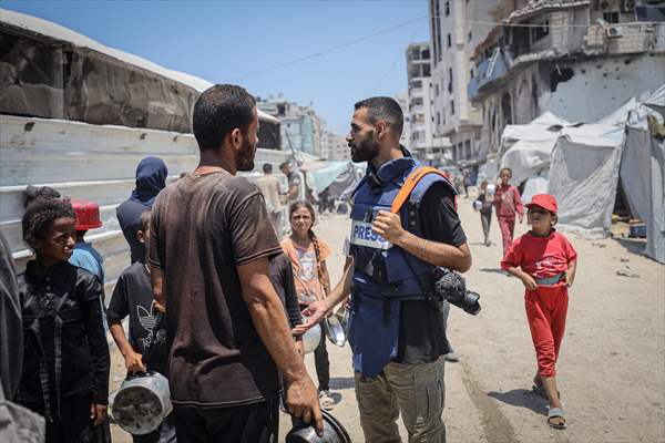 Journalists document daily struggles amid Gaza humanitarian crisis due to Israeli attacks