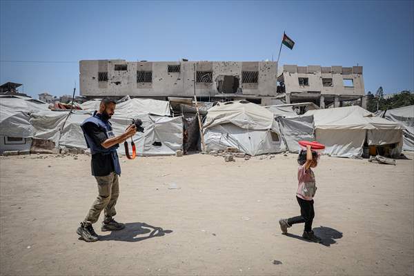 Journalists document daily struggles amid Gaza humanitarian crisis due to Israeli attacks
