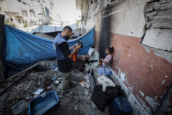 Journalists document daily struggles amid Gaza humanitarian crisis due to Israeli attacks