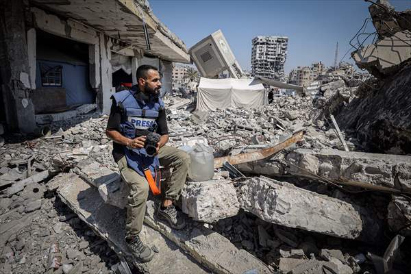 Journalists document daily struggles amid Gaza humanitarian crisis due to Israeli attacks