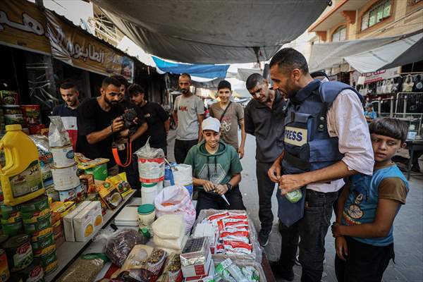 Journalists document daily struggles amid Gaza humanitarian crisis due to Israeli attacks