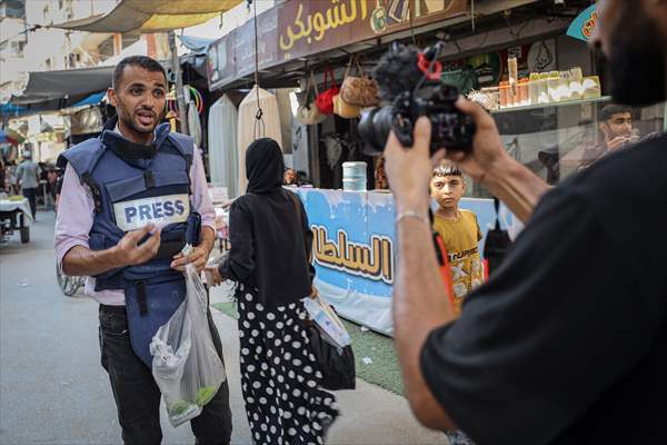 Journalists document daily struggles amid Gaza humanitarian crisis due to Israeli attacks