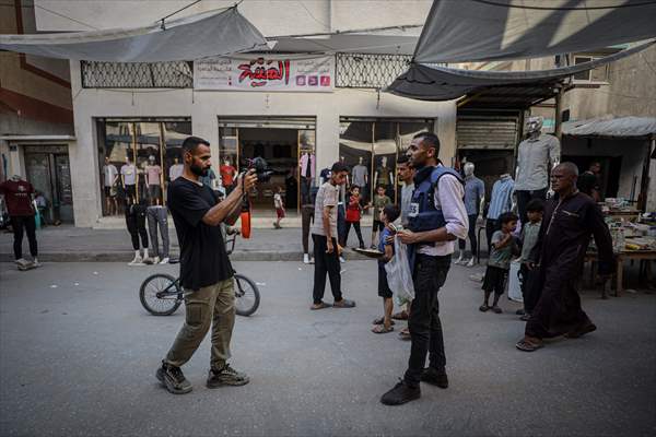 Journalists document daily struggles amid Gaza humanitarian crisis due to Israeli attacks