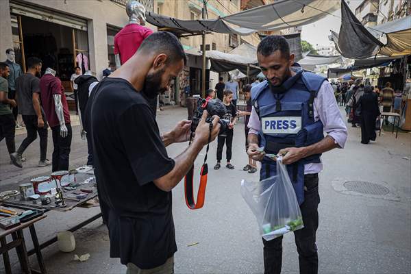 Journalists document daily struggles amid Gaza humanitarian crisis due to Israeli attacks