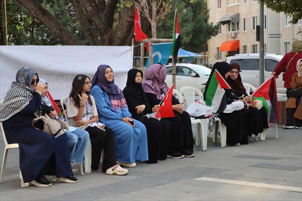 Kırklareli'nde Küresel Sumud Filosu'na destek