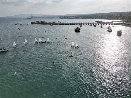 Tekirdağ'da Küresel Sumud Filosu'na destek