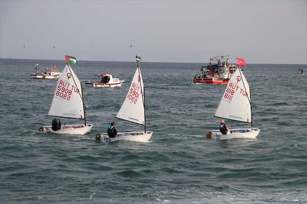 Tekirdağ'da Küresel Sumud Filosu'na destek