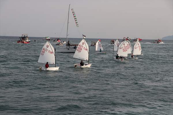 Tekirdağ'da Küresel Sumud Filosu'na destek