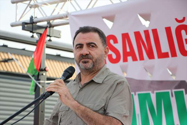 Tekirdağ'da Küresel Sumud Filosu'na destek