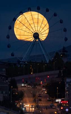Full Moon in Ankara