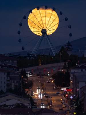 Full Moon in Ankara